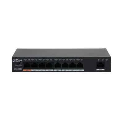 DH-PFS3009-8ET1GT-96 8-портовый неуправляемый коммутатор с РоЕ Dahua