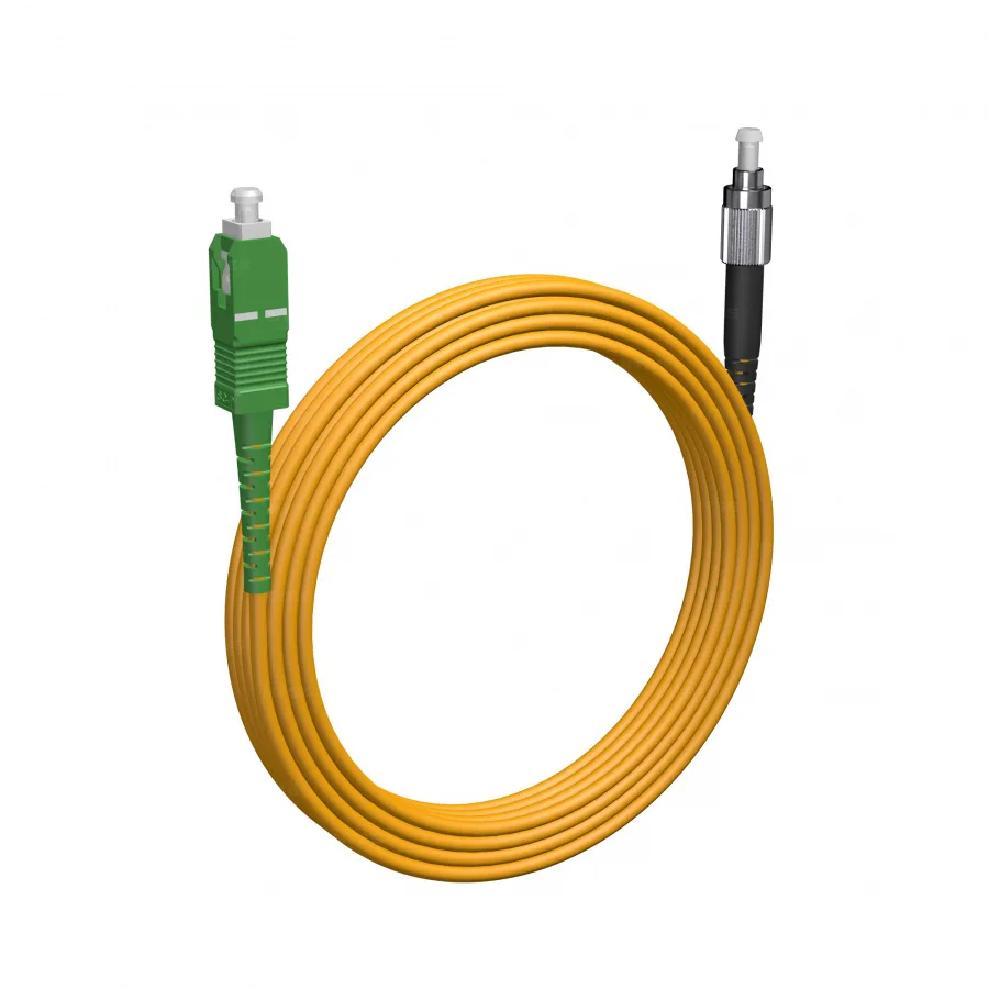 Шнур оптический NTSS spc SC/APC-FC/UPC 9/125 3.0мм 30м LSZH (патч-корд)