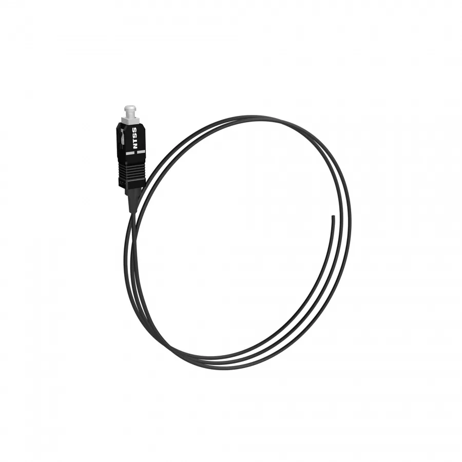 Пигтейл оптический NTSS PREMIUM SC/UPC 50/125мкм OM4 1.5м LSZH чёрный