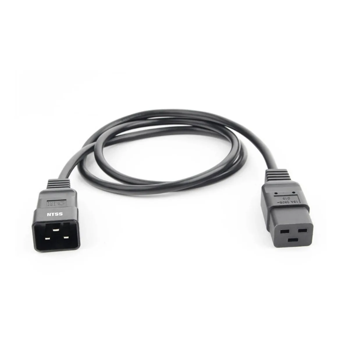 Шнур питания NTSS для БРП IEC 60320 C19 – IEC 60320 C20, 3х1.0, 1.8 м, ГОСТ