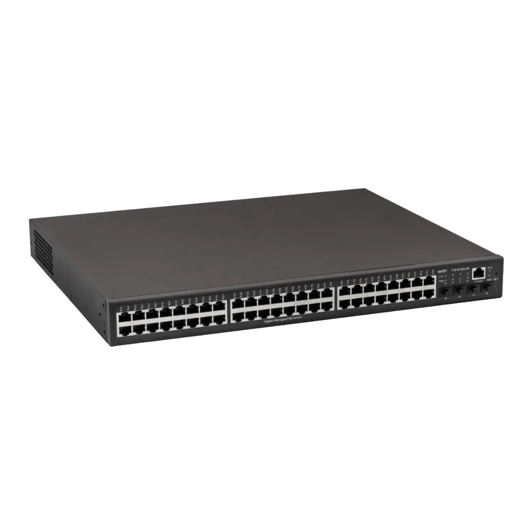 SKAT PoE-M-48G-4S Управляемый L2+ коммутатор PoE Plus Бастион