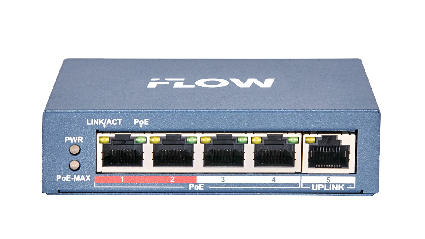 F-SW-EU205POE-V Неуправляемый коммутатор iFlow