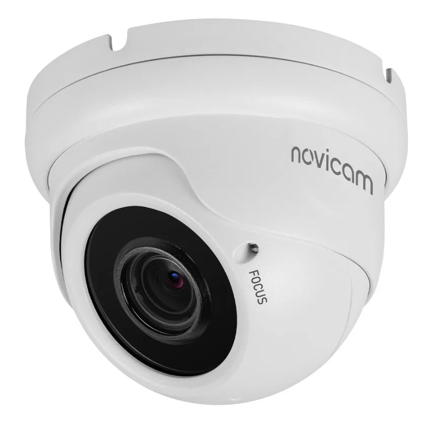 BASIC 37 (ver.1549) уличная всепогодная купольная IP камера видеонаблюдения Novicam