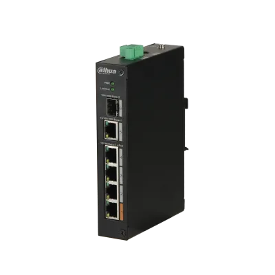 DH-PFS3106-4ET-60 4-портовый неуправляемый коммутатор с РОЕ Dahua