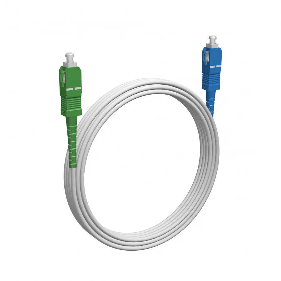 Шнур оптический NTSS spc SC/APC-SC/UPC 9/125 G.657A1 2.0мм 5м LSZH (патч-корд)