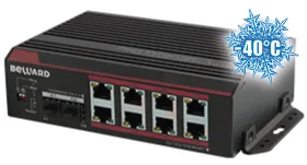 STP-0802HP Коммутатор Ethernet с поддержкой PoE неуправляемый 8 портов Beward