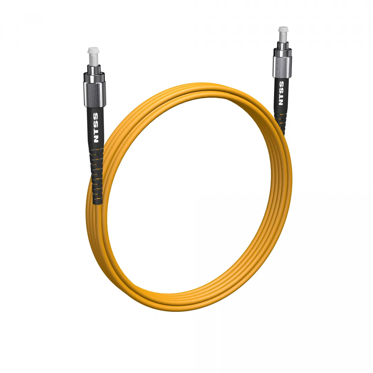 Армированный шнур оптический NTSS PREMIUM spc FC/UPC-FC/UPC 9/125 3.0мм 3м LSZH (патч-корд)