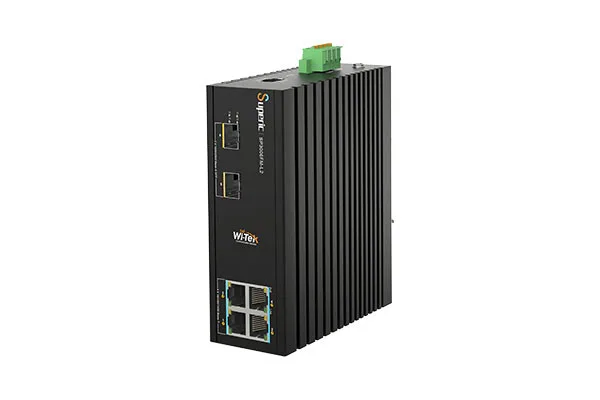 SP3006FM-L2 v2 Промышленный управляемый сетевой PoE коммутатор Wi-Tek