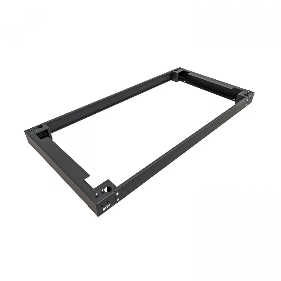 Цоколь для шкафа PC и PCM 600х1200х100 мм, черный RAL 9005