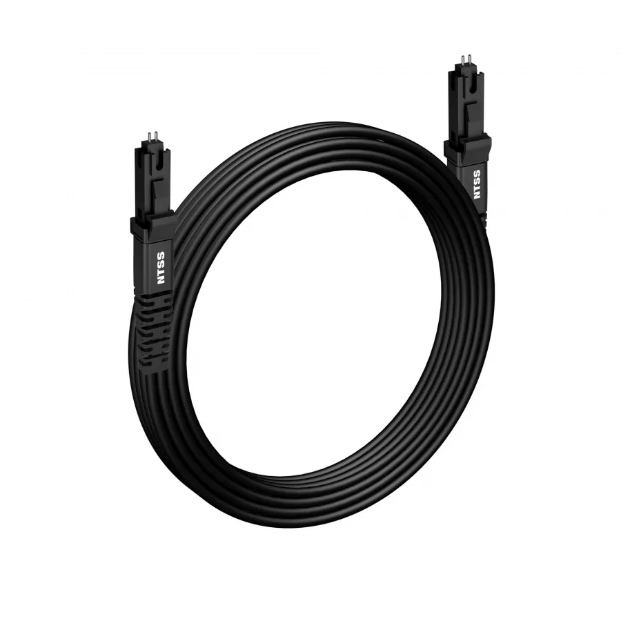 Шнур оптический NTSS dpc MTRJ/male-MTRJ/male 50/125 2.0мм 3м черный LSZH (патч-корд)