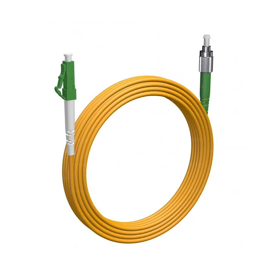 Шнур оптический NTSS spc LC/APC-FC/APC 9/125 2.0мм 10м LSZH (патч-корд)