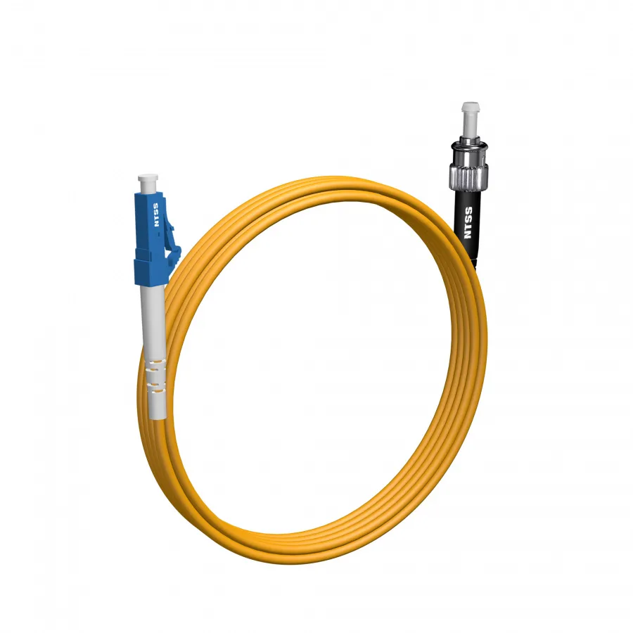 Шнур оптический NTSS spc LC/UPC-ST/UPC 9/125 3.0мм 4м LSZH (патч-корд)