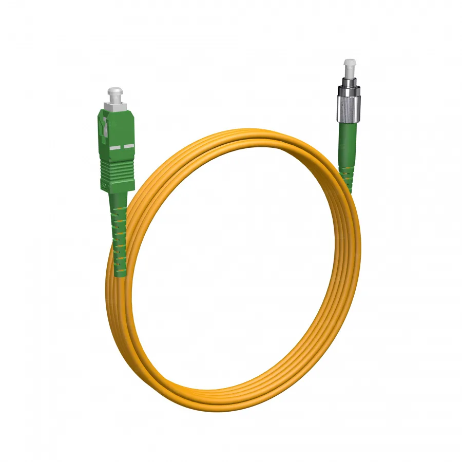 Шнур оптический NTSS spc SC/APC-FC/APC 9/125 2.0мм 3м LSZH (патч-корд)
