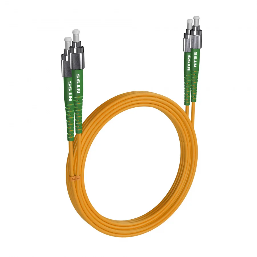 Шнур оптический NTSS dpc FC/APC-FC/APC 9/125 3.0мм 20м LSZH (патч-корд)