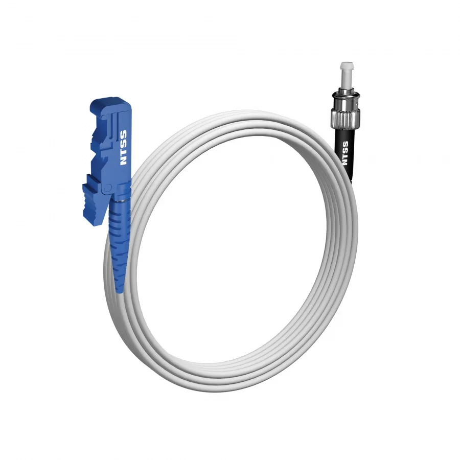 Шнур оптический NTSS spc E2000/UPC-ST/UPC 9/125 G.657A1 3.0мм 5м LSZH (патч-корд)