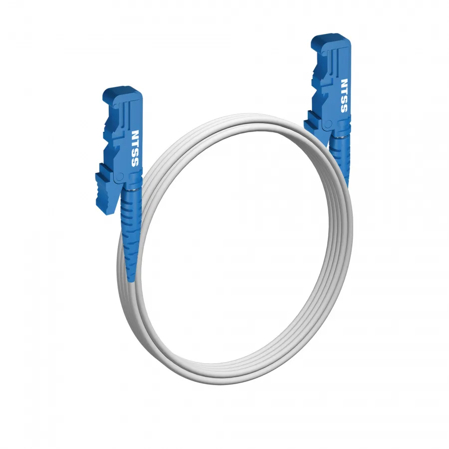 Шнур оптический NTSS spc E2000/UPC-E2000/UPC 9/125 G.657A1 3.0мм 4м LSZH (патч-корд)