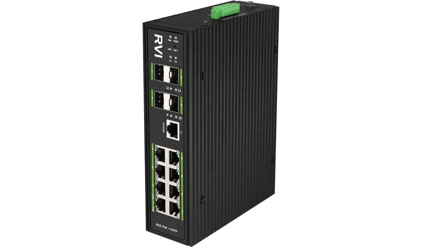 RVi-1NSIM8GP-4S Сетевой коммутатор с РоЕ RVi