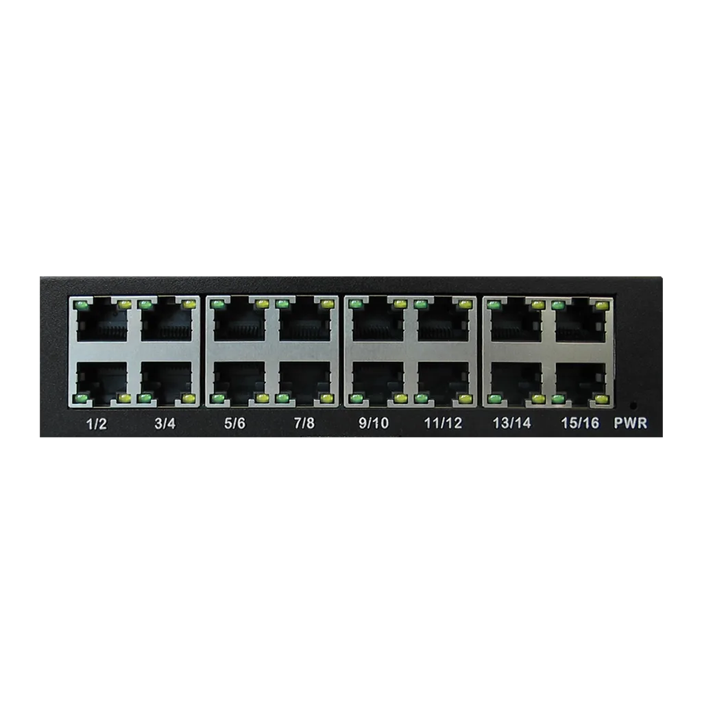 ST-ES161M, (версия 2) Сетевой коммутатор 16-ти портовый Space Technology