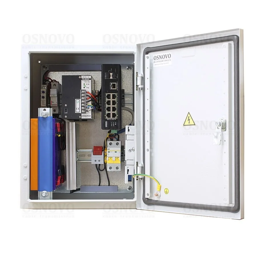 OS-34TB1(SW-60812/I) Уличная станция с термостабилизацией и резервным питанием OSNOVO