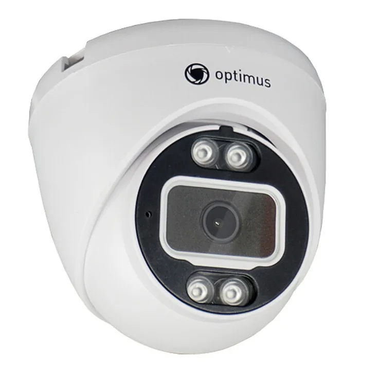 IP-E024.0(2.8)MP_V.2 купольная внутренняя IP камера видеонаблюдения с встроенным микрофоном Optimus