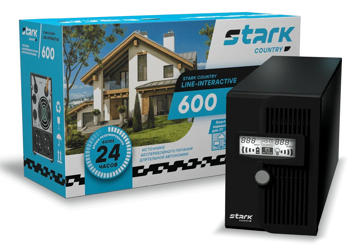 Stark Country 600 Источник бесперебойного питания длительной автономии Stark Country