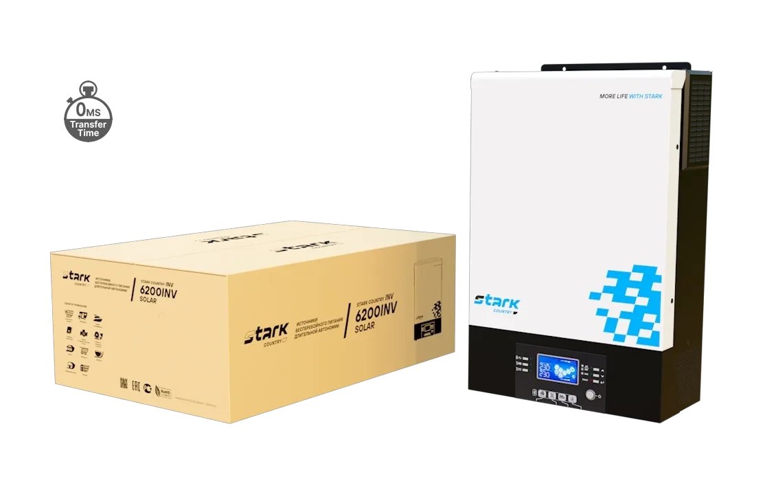 Stark Country 6200 INV SOLAR Источник бесперебойного питания длительной автономии Stark Country