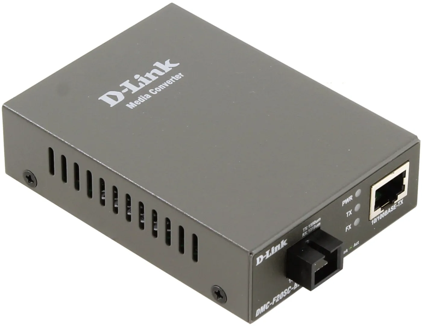 Медиаконвертер D-Link DMC-F20SC-BXD (1550nm, 20km, SC)