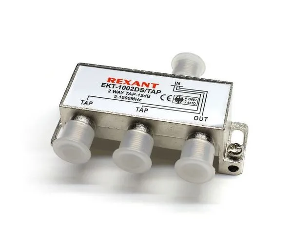 Ответвитель Rexant 2 отвода 12 дБ REXANT