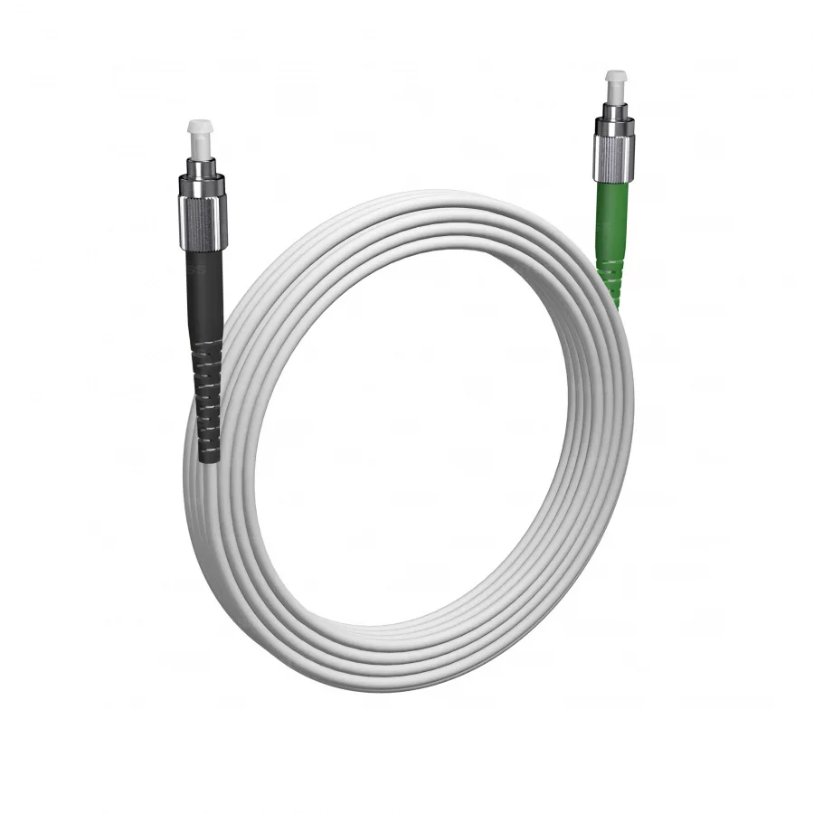 Шнур оптический NTSS spc FC/UPC-FC/APC 9/125 G.657A1 3.0мм 15м LSZH (патч-корд)