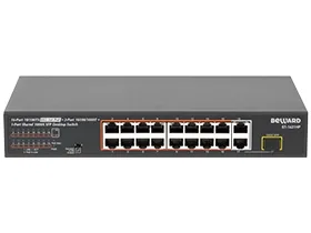 ST-1621HP 16-ти портовый неуправляемый PoE коммутатор Beward