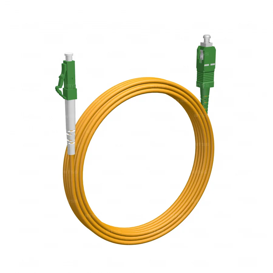 Шнур оптический NTSS spc LC/APC-SC/APC 9/125 3.0мм 5м LSZH (патч-корд)