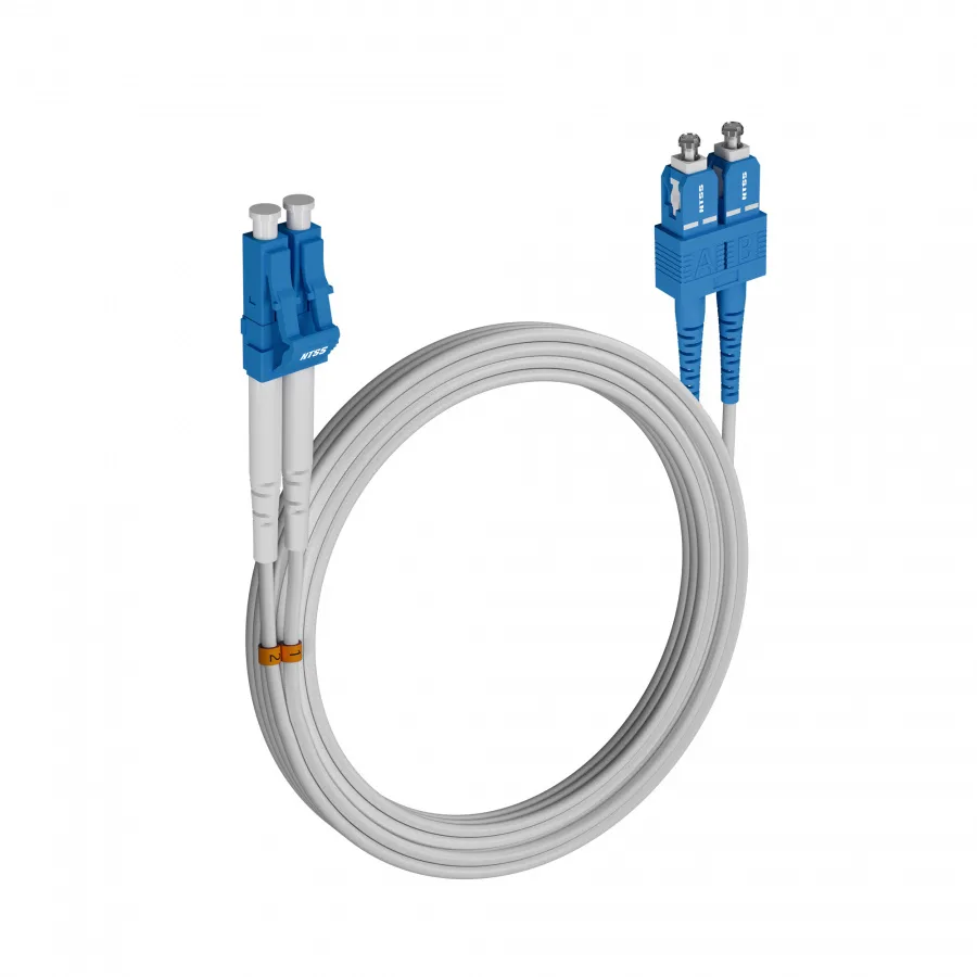 Шнур оптический NTSS dpc LC/UPC-SC/UPC 9/125 G.657A1 2.0мм 20м LSZH (патч-корд)