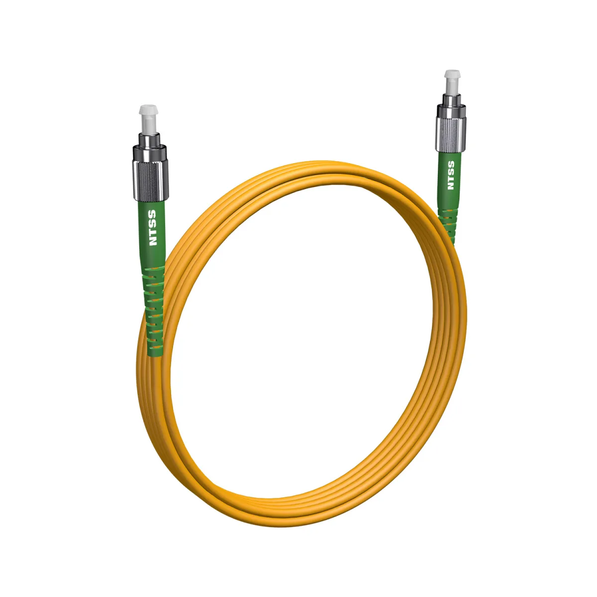 Армированный шнур оптический NTSS PREMIUM spc FC/APC-FC/APC 9/125 3.0мм 3м LSZH (патч-корд)