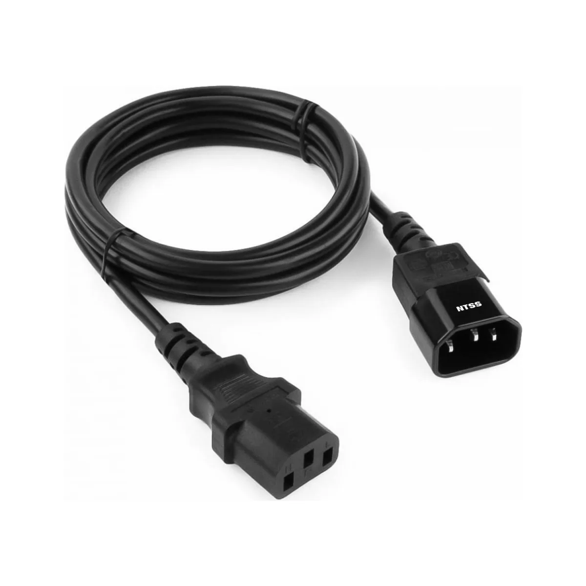 Шнур питания NTSS для БРП IEC 60320 C13 – IEC 60320 C14, 3х1.0, 1.8 м, ГОСТ