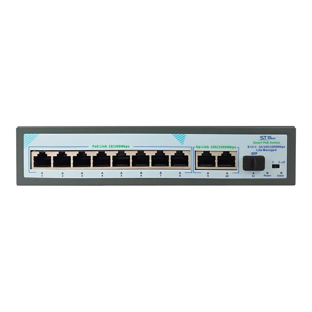 ST-S817POE (2G/1S/120W/A) PRO LM 11-ти портовый PoE коммутатор Space Technology