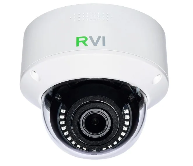 RVi-1NCD5069 (2.7-13.5) white уличная купольная всепогодная IP-камера видеонаблюдения с встроенным микрофоном RVi