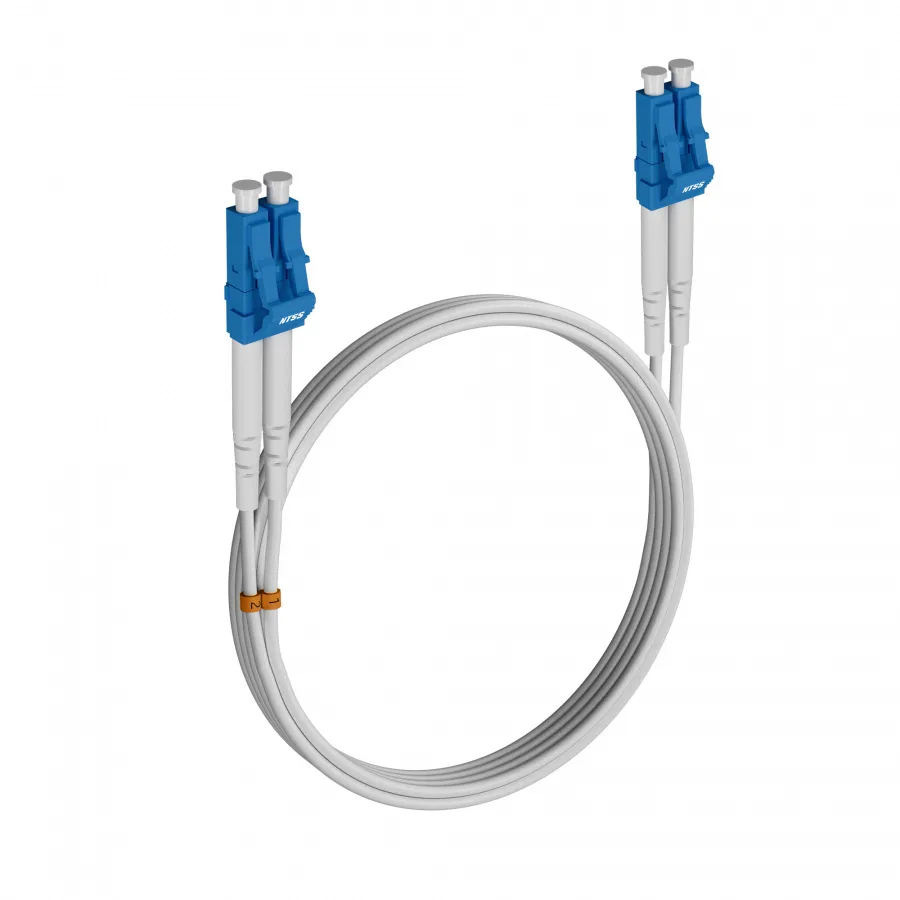 Шнур оптический NTSS dpc LC/UPC-LC/UPC 9/125 G.657A2 2.0мм 2м LSZH (патч-корд)