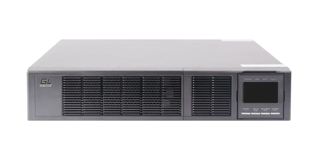 GL-UPS-OL10pf-1-1(192v) ИБП 10000ВА/10000Вт без батарей (1/1 однофазный), 192в, 2U, глубина 630 мм NIKOMAX