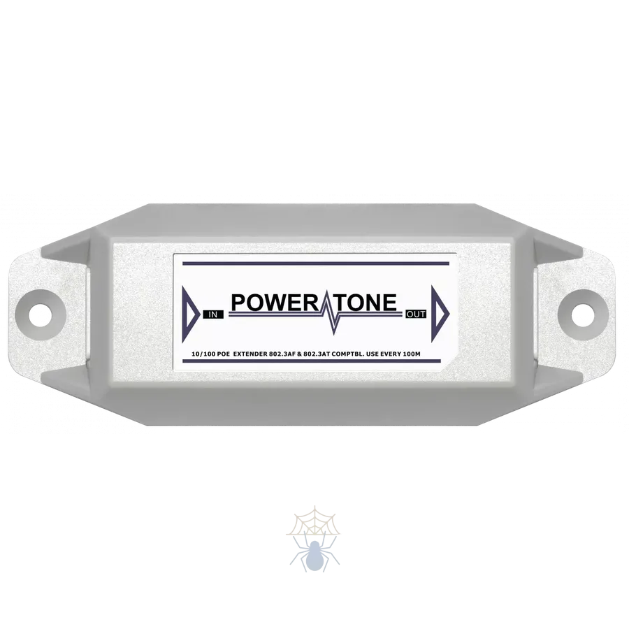 PoE удлинитель PEXT-E интерфейса Ethernet 10/100Mbs POWERTONE