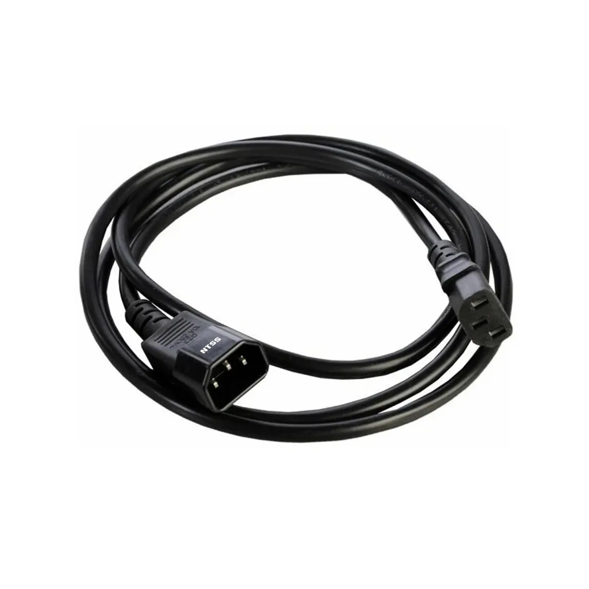 Шнур питания NTSS для БРП IEC 60320 C13 – IEC 60320 C14, 3х1.0, 1 м, ГОСТ