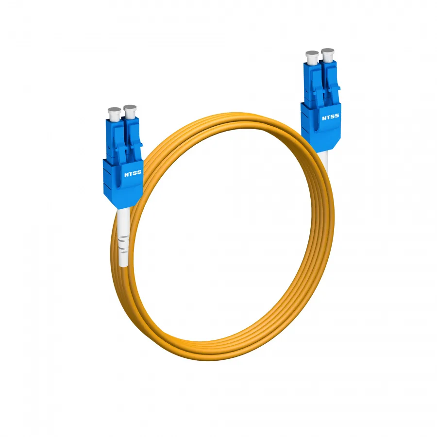 Шнур оптический NTSS PREMIUM dpc UniBoot Lcub/UPC-LCub/UPC 9/125 2.0мм 3м LSZH (патч-корд)