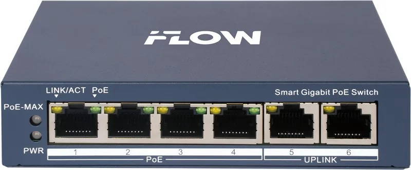 F-SW-EM206POE-VM/L Смарт-управляемый коммутатор iFlow