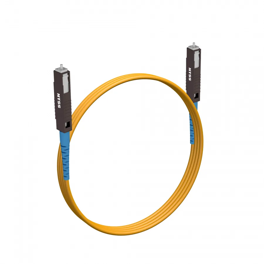 Шнур оптический NTSS dpc MU/UPC-MU/UPC 9/125 2.0мм 2м LSZH (патч-корд)