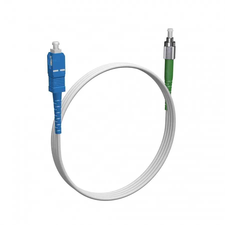 Шнур оптический NTSS spc SC/UPC-FC/APC 9/125 G.657A2 2.0мм 2м LSZH (патч-корд)