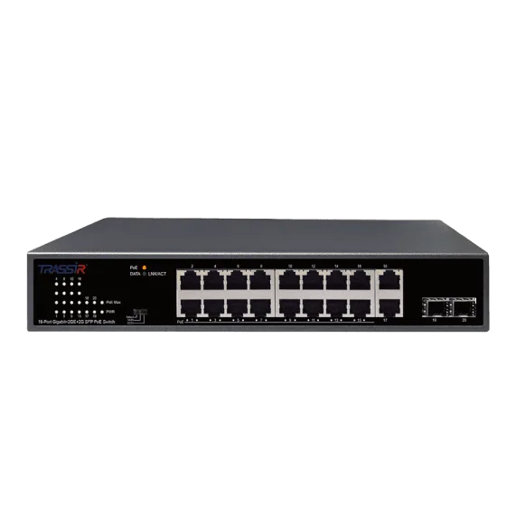 TR-NS14202S-185-16POE Неуправляемый коммутатор TRASSIR