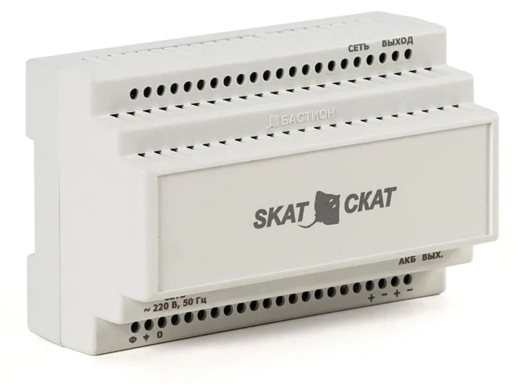 SKAT-12-6,0-DIN Источник бесперебойного питания 12В/6А Бастион