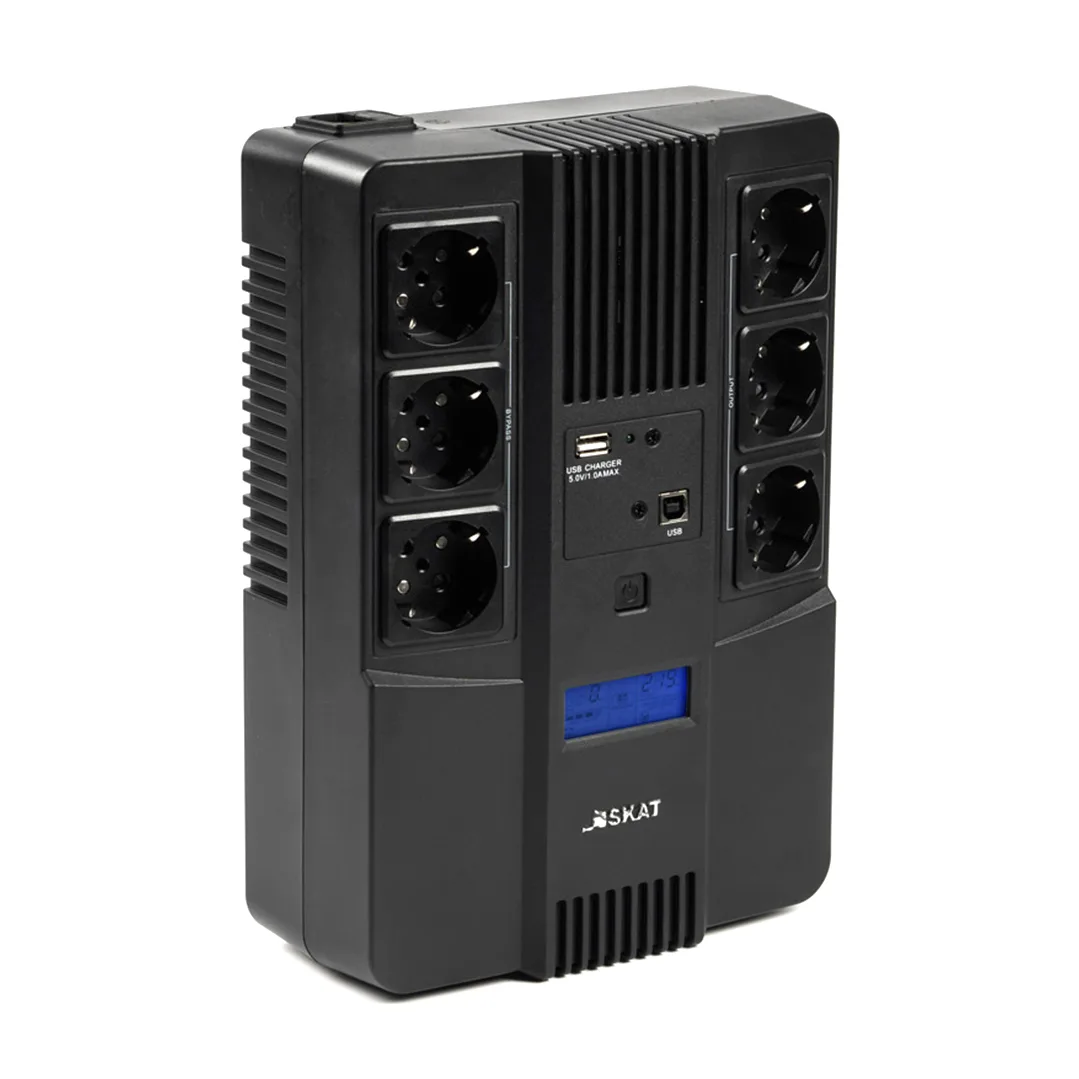 SKAT-UPS 800-AID-IN-1x9 Источник бесперебойного питания Бастион