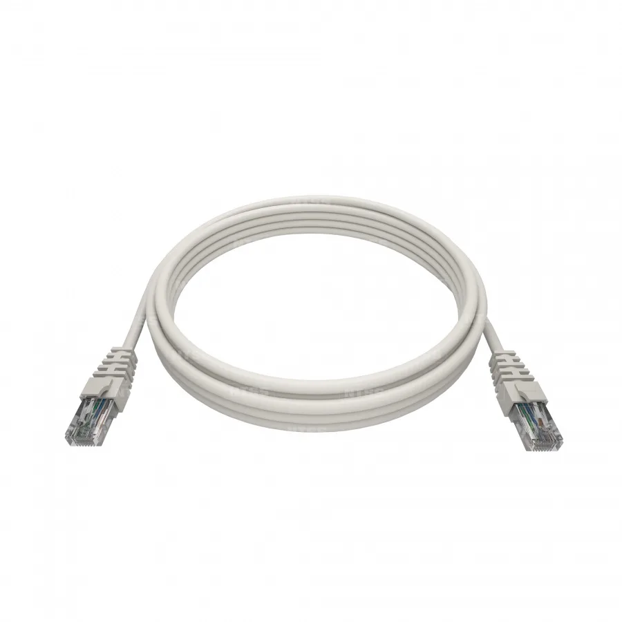 Патч-корд NTSS PREMIUM 2xRJ45/8P8C, T568B UTP CAT5e LSZH 1 метр, белый