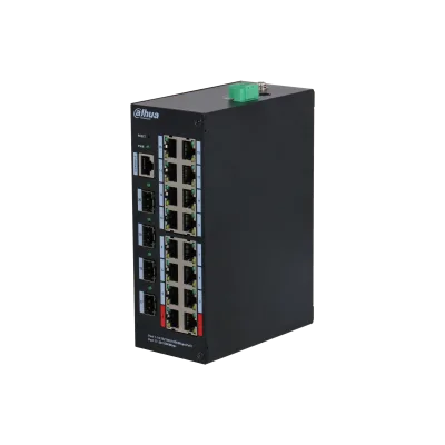 DH-HS4420-16GT-190 20-портовый управляемый гигабитный коммутатор с PoE Dahua