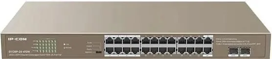 G1126P-24-410W 26-ти портовый неуправляемый PoE коммутатор IP-COM